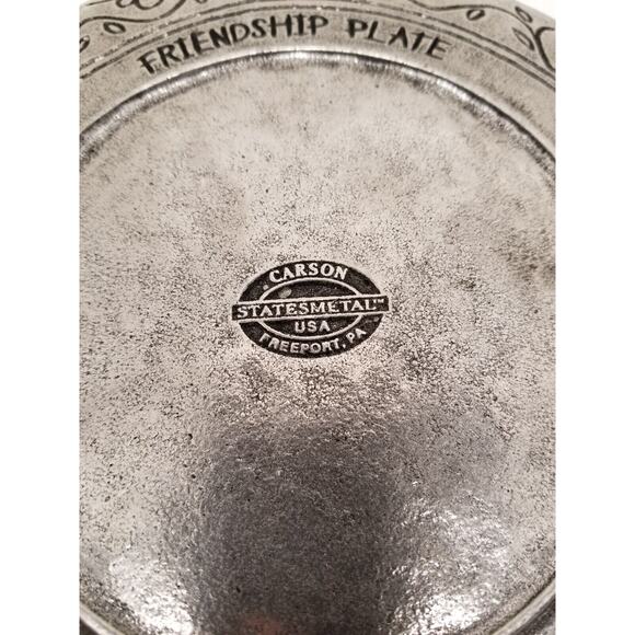 2-Carson Freeport PA. Friendship plate and heart shape plate - Picture 6 of 10